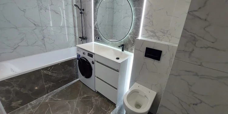 Эконом-ремонт туалета: стильный результат при небольшом бюджете